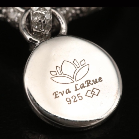 Eva LaRue Love charm Sterling Diamond Ring - Picture 4 of 7